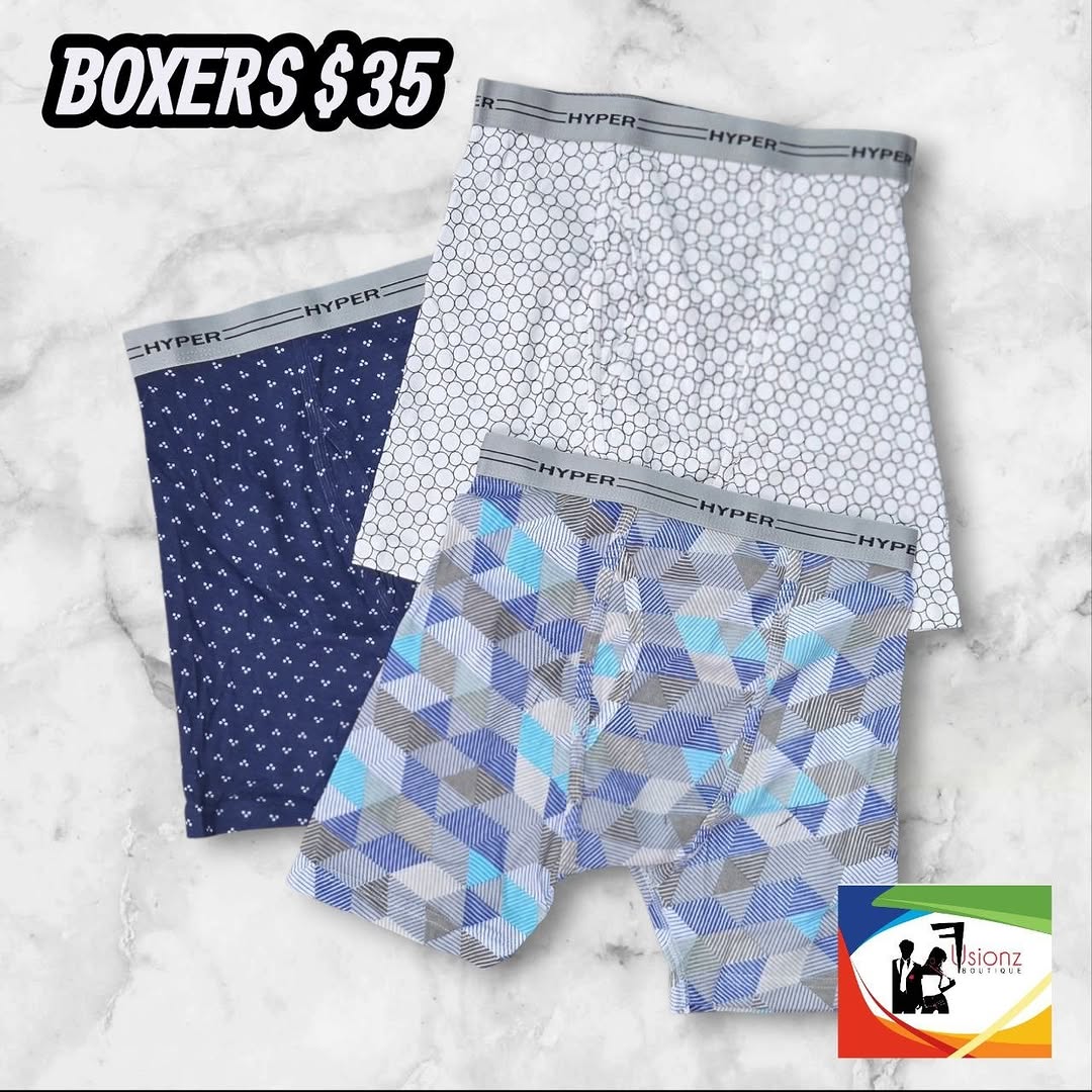 Hanes & Hyper Boxers – Prices from $30 at Fusionz Boutique
