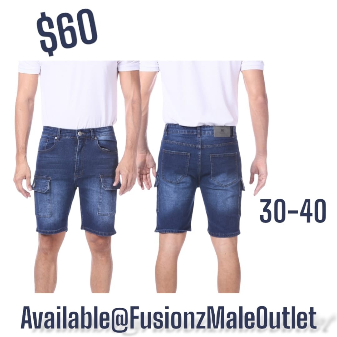 Men's Denim Shorts – New Arrivals from $60 at Fusionz Male Outlet