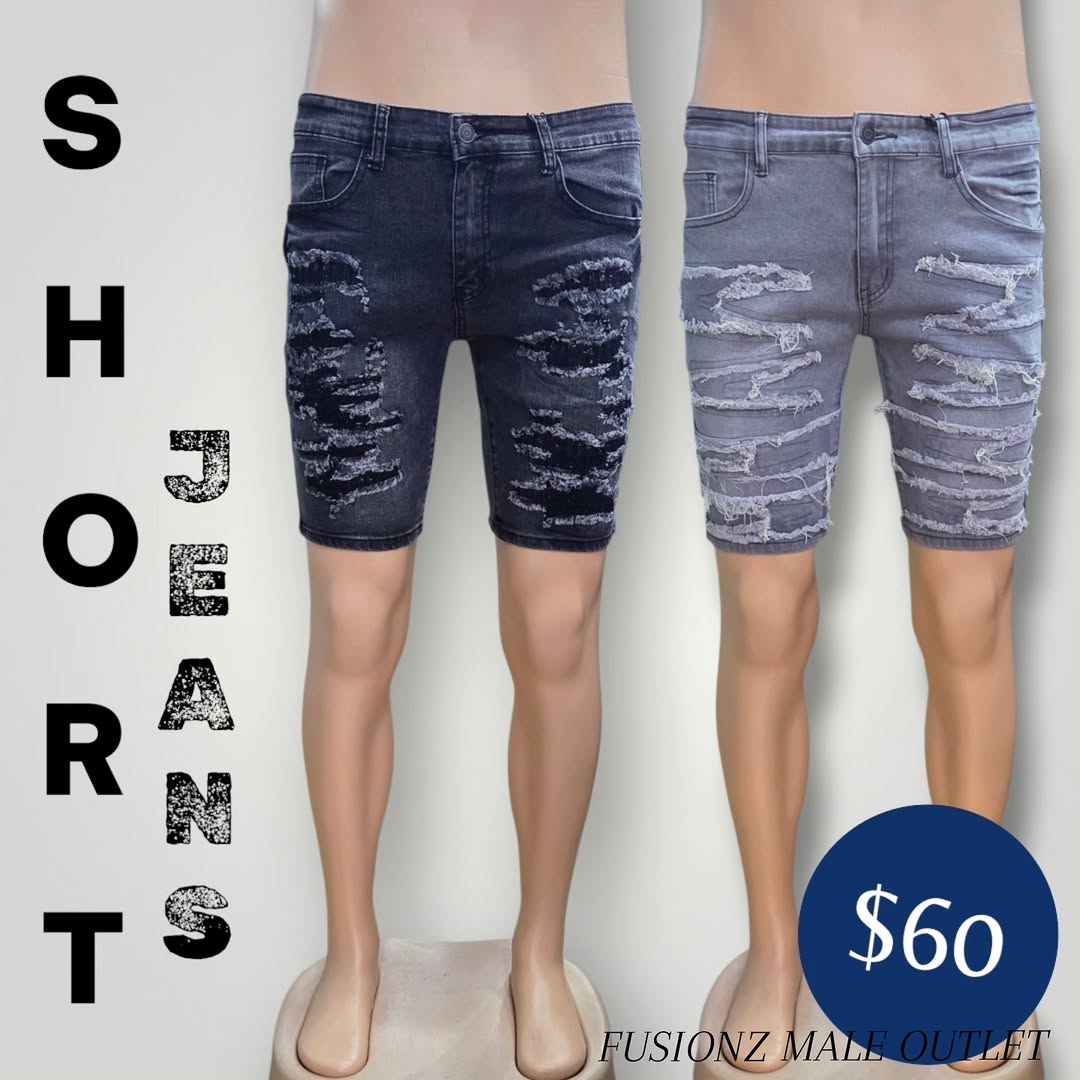 Short Jeans at $60 – Fusionz Male Outlet