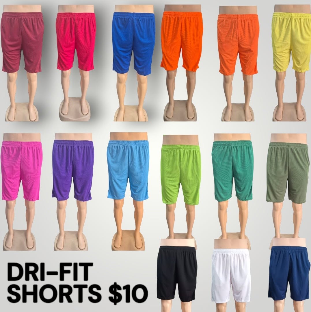 Dri-Fit Shorts & T-Shirts – New Arrivals at Fusionz Men Outlet
