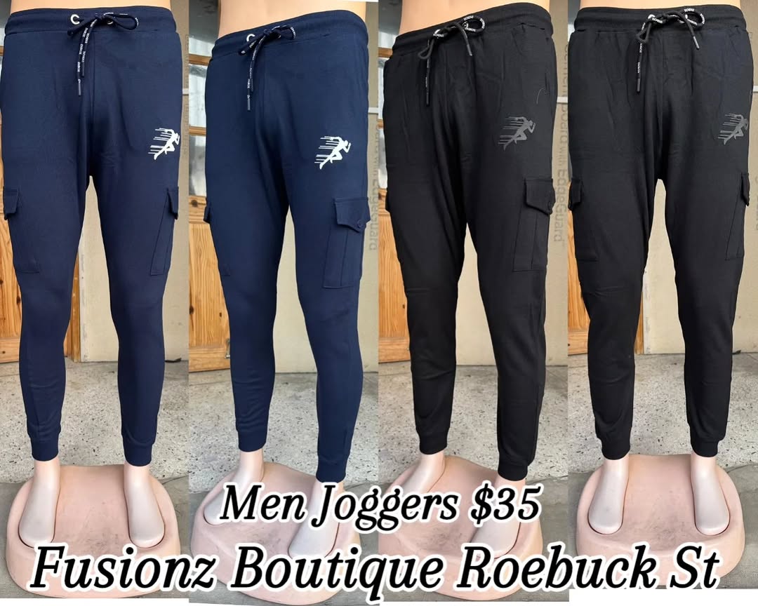Men's Joggers from $25 at Fusionz Boutique Roebuck St