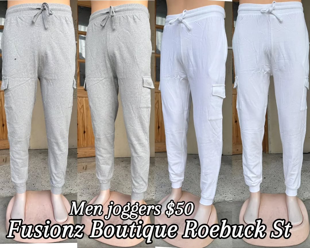 Men's Joggers from $25 at Fusionz Boutique Roebuck St
