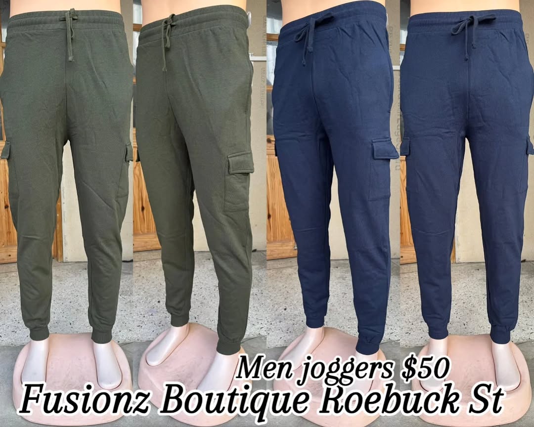 Men's Joggers from $25 at Fusionz Boutique Roebuck St