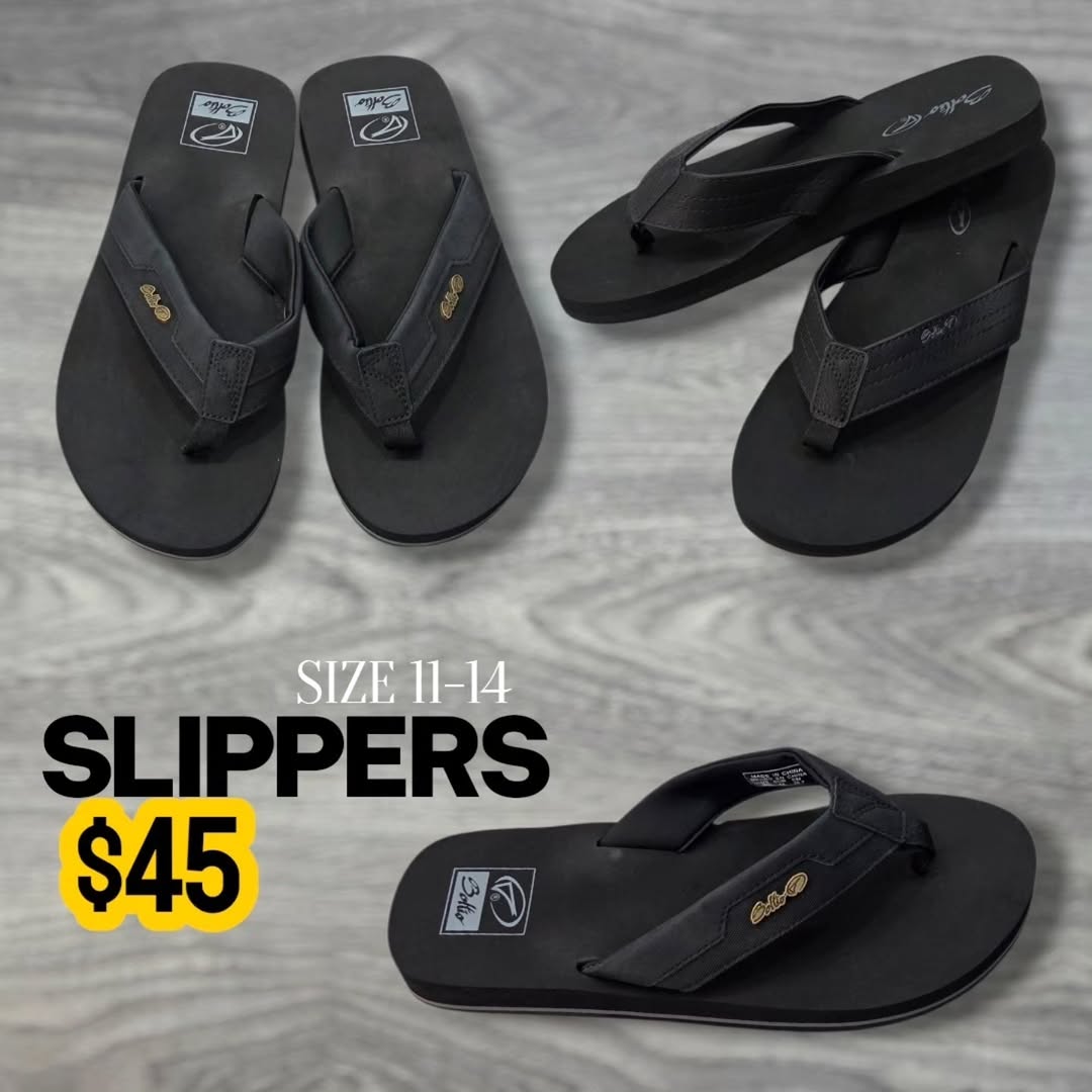Men's Slippers at Fusionz Man Store – $45