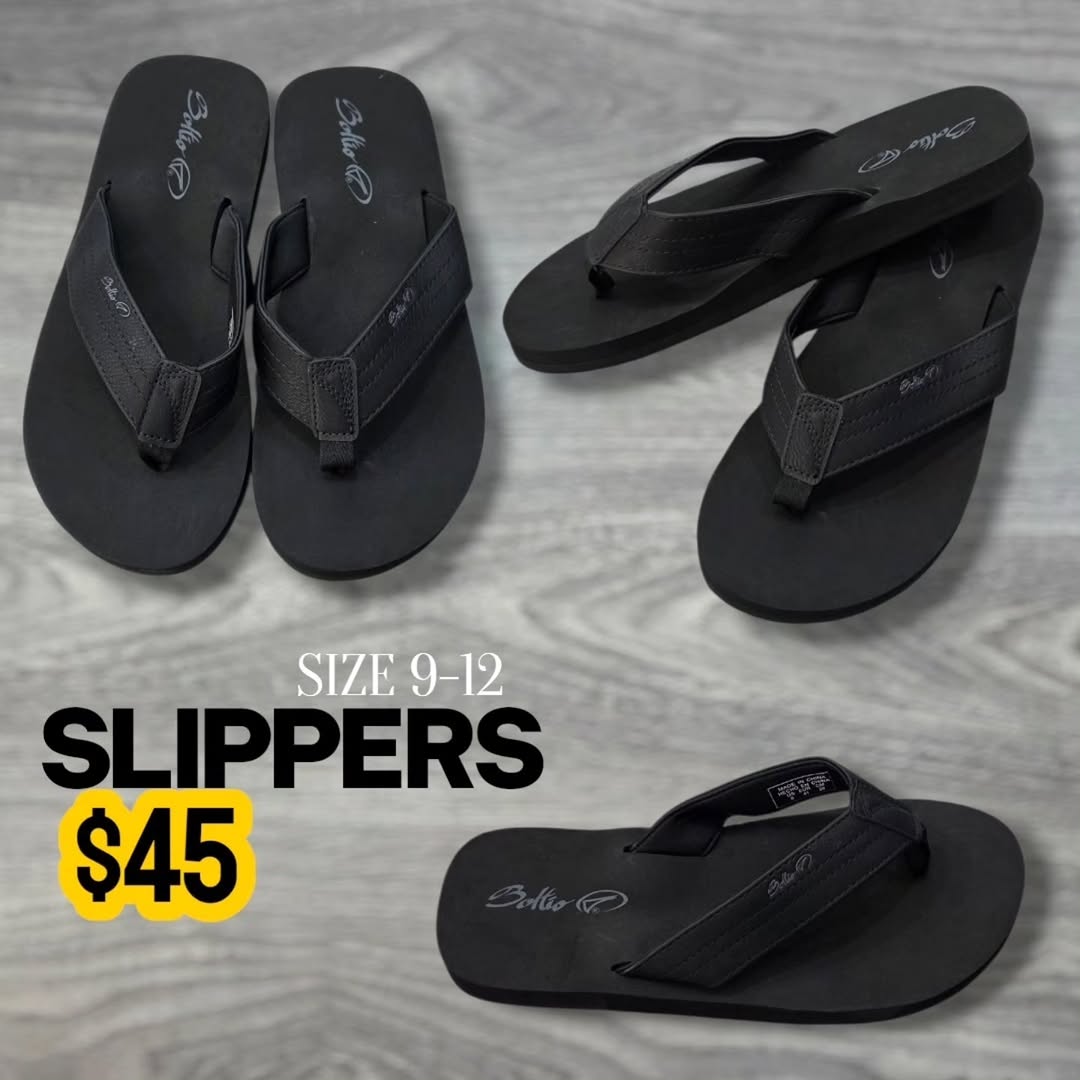 Men's Slippers at Fusionz Man Store – $45