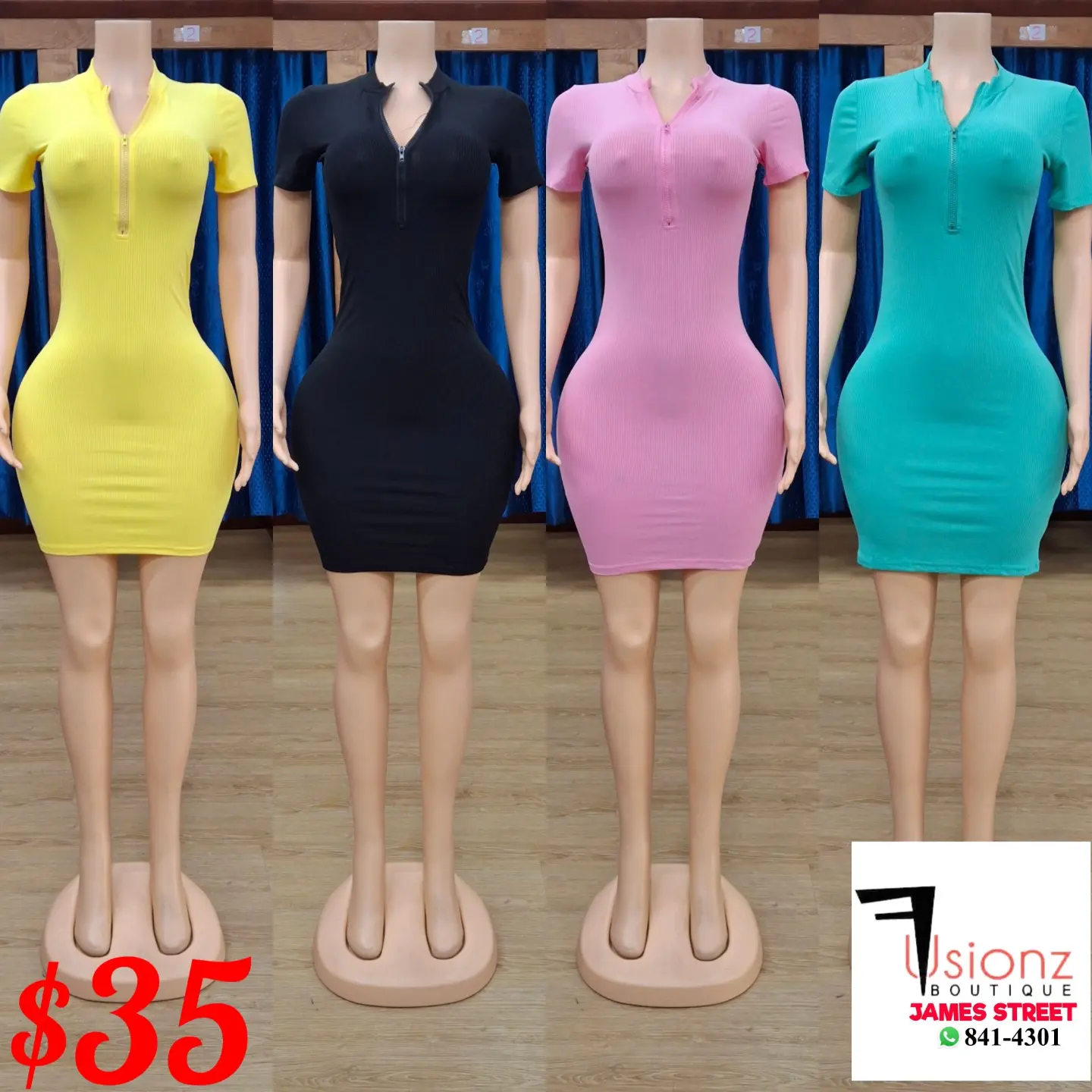 Fusionz Boutique: Bodycon Dresses & Two-Piece Sets from $30