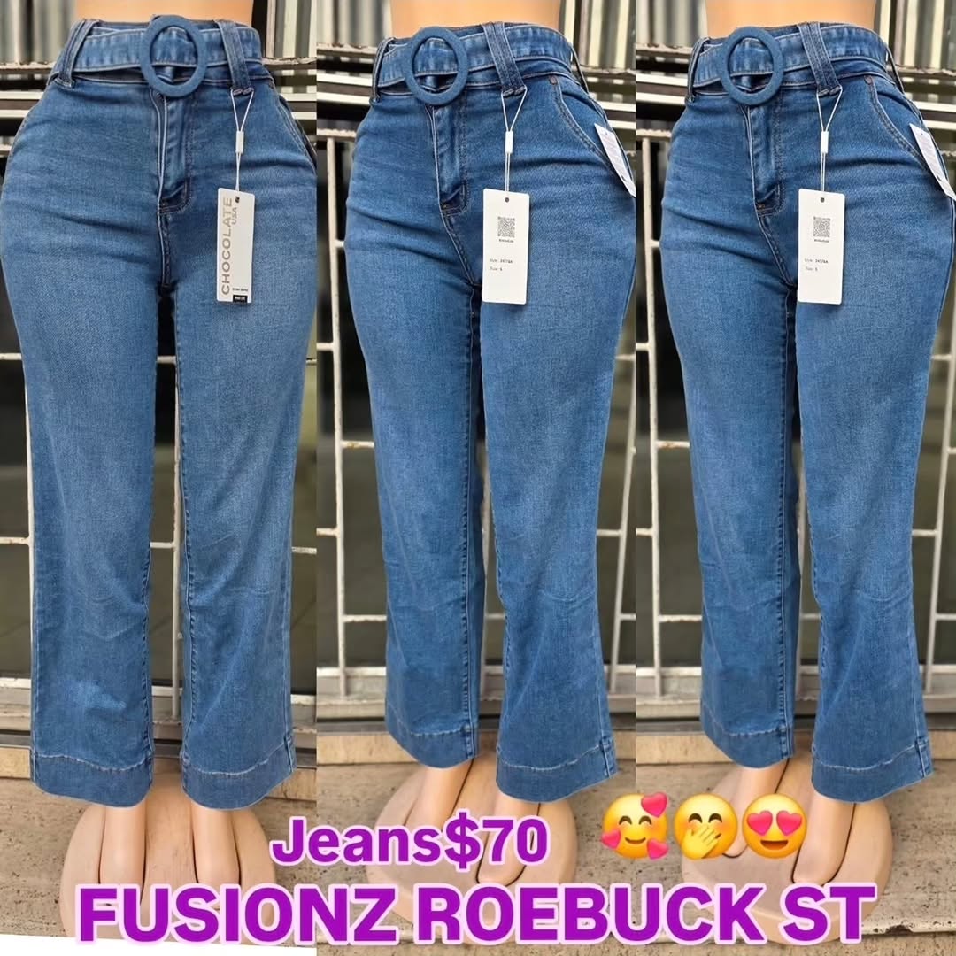 Jeans $70 at Fusionz Roebuck St – Multiple Styles Available