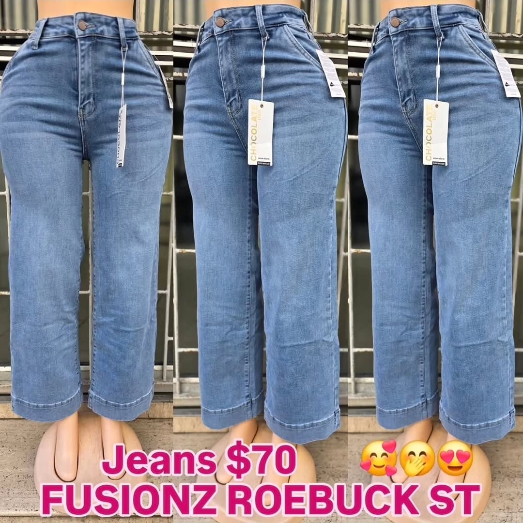 Jeans $70 at Fusionz Roebuck St – Multiple Styles Available