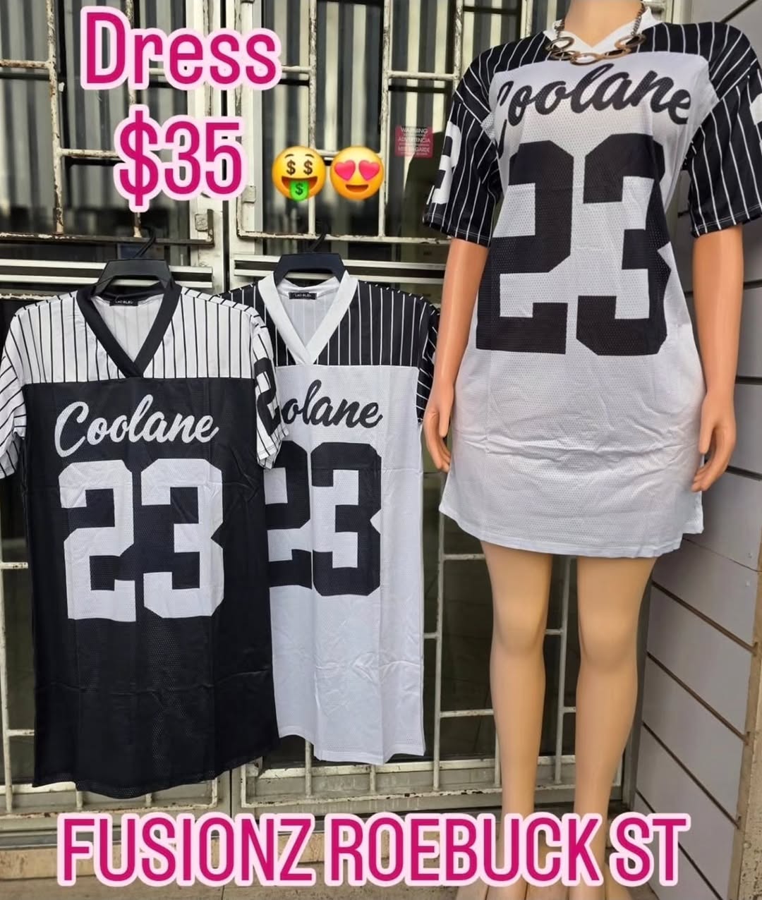 Fusionz Roebuck St – Jersey Tops $25 & Jersey Dresses $35