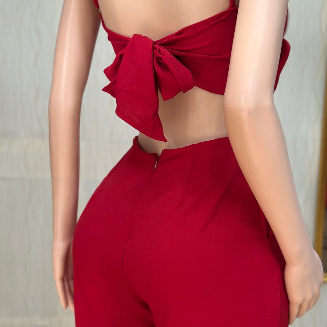 Fusionz Tudor St Sale Store – Limited Bow-Detail Jumpsuits for $15