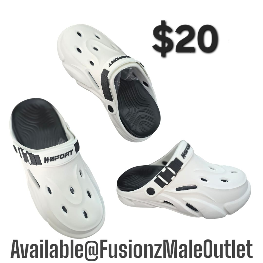 Clog-Style Shoes Available at Fusionz Male Outlet – $20