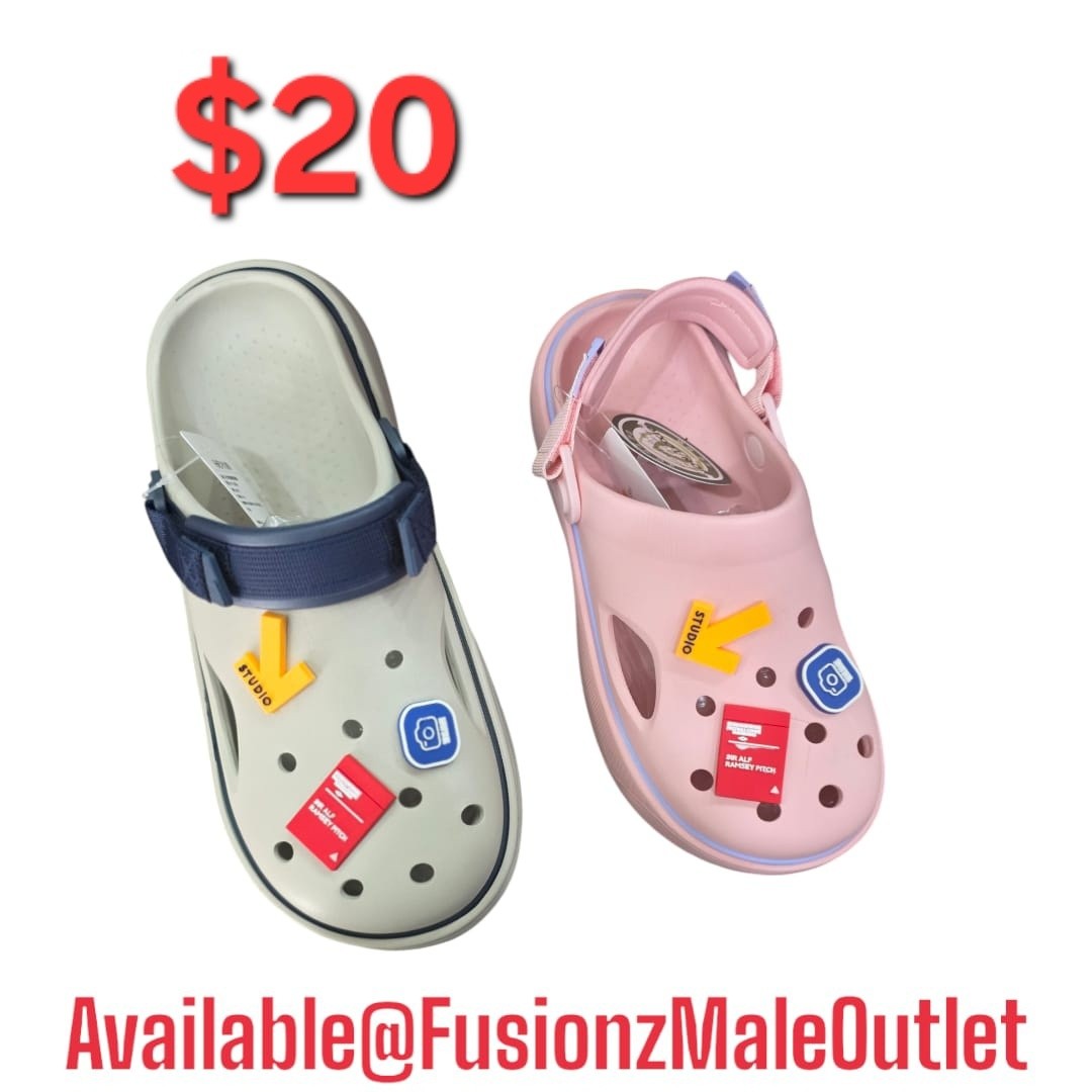 Clog-Style Shoes Available at Fusionz Male Outlet – $20