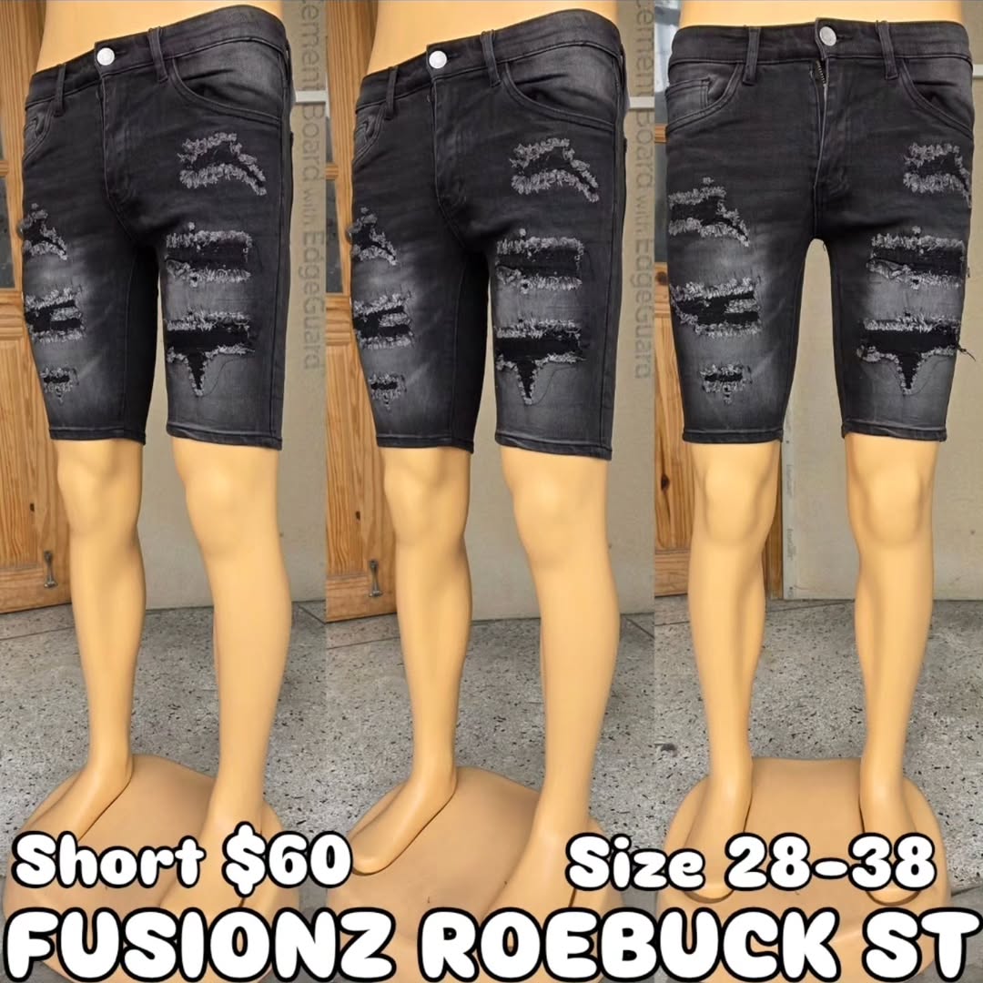 Denim Shorts $60 – Multiple Styles & Sizes at Fusionz Roebuck St