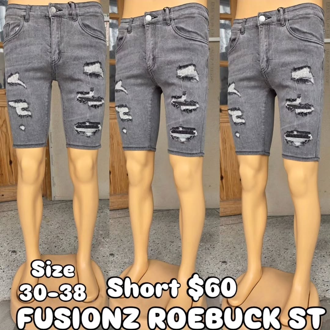 Denim Shorts $60 – Multiple Styles & Sizes at Fusionz Roebuck St