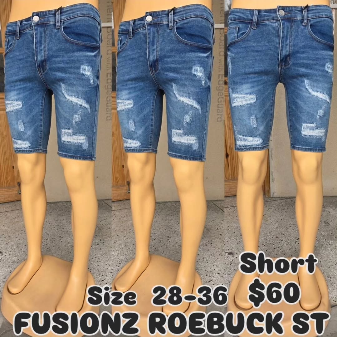 Denim Shorts $60 – Multiple Styles & Sizes at Fusionz Roebuck St