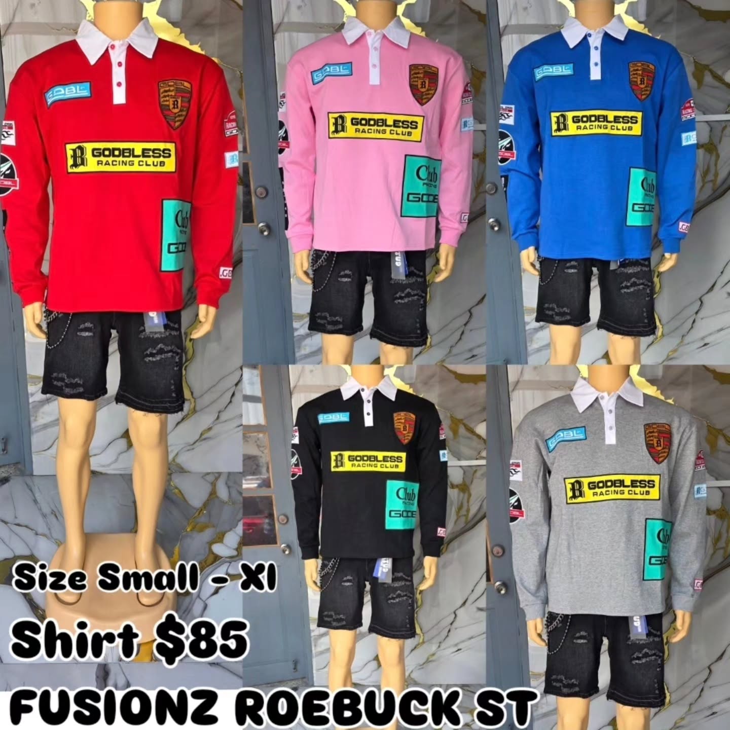 Fusionz Roebuck St New Arrivals – Shirts from $70