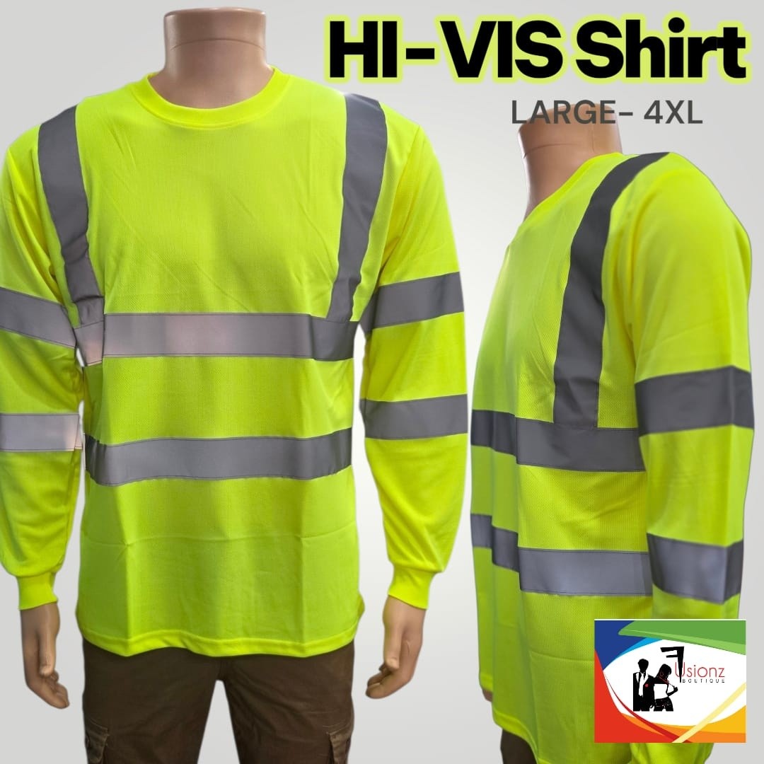 New Arrivals: Dri-Fit Shirts $10 & Hi-Vis Vests $20 at Fusionz Male Outlet