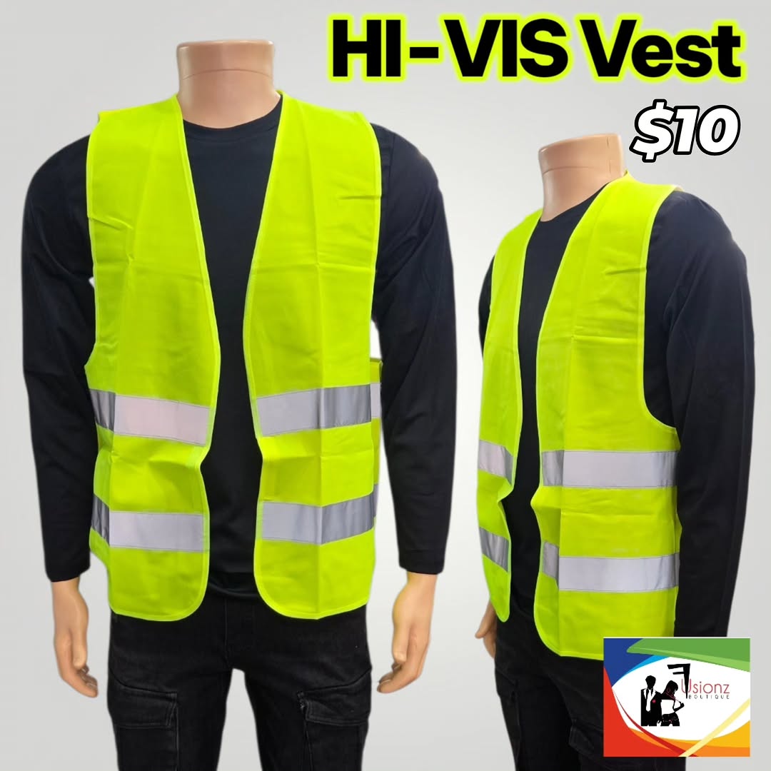 Hi-Vis Vests Available at Fusionz Men Store – From $10