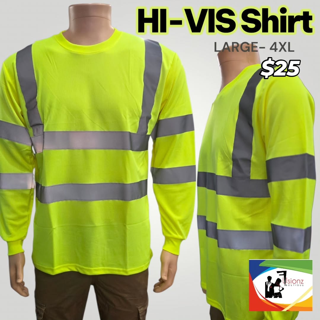 Hi-Vis Vests Available at Fusionz Men Store – From $10