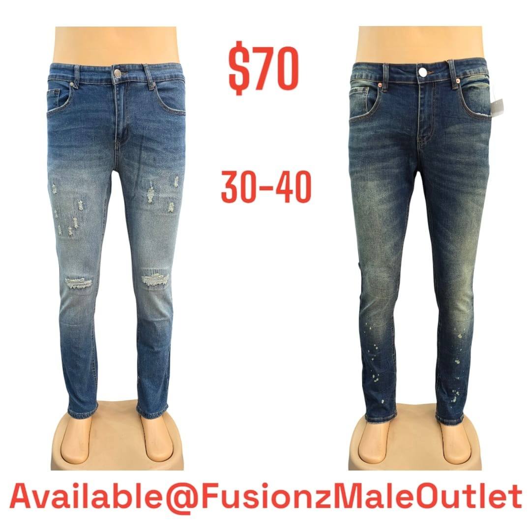Men's Jeans & Cargo Pants – New Arrivals from $65 at Fusionz Male Outlet