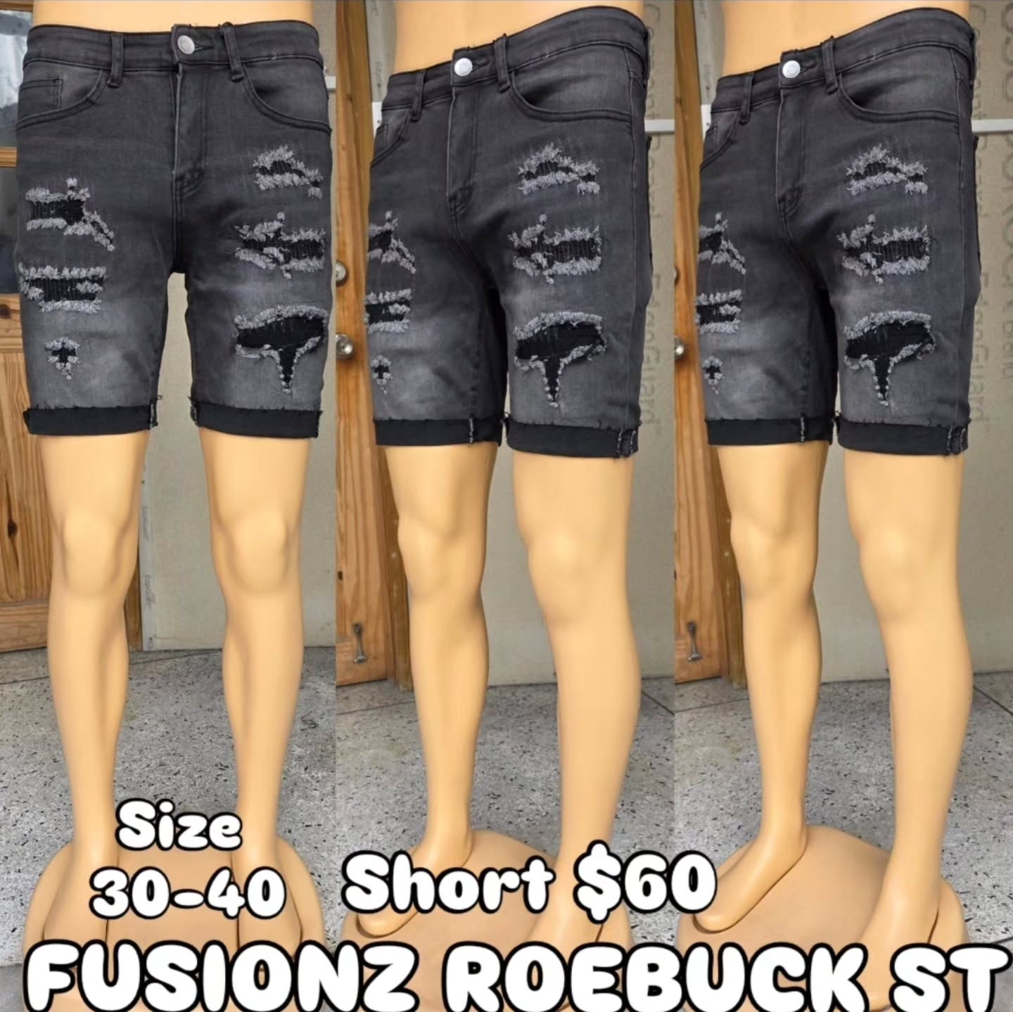 Fusionz Roebuck St – Denim Jeans & Shorts from $60