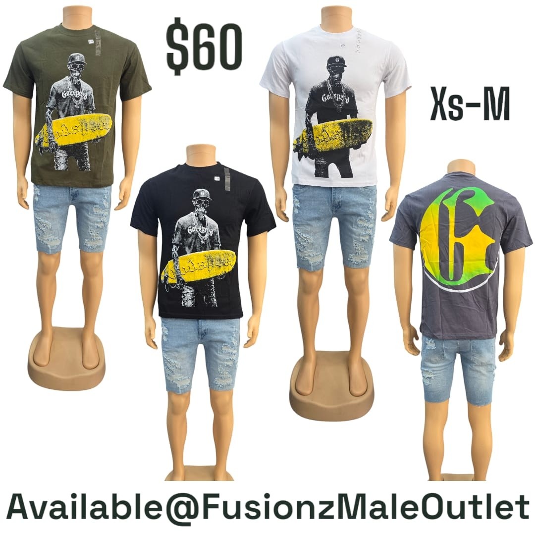 Hellstar & Godspeed Graphic Tees – $60 Each at Fusionz Male Outlet