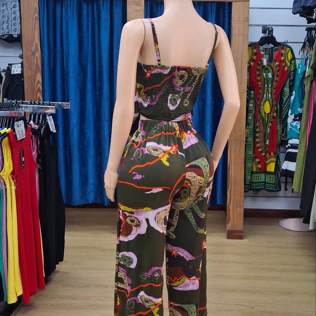 Fusionz Boutique – Tops $40 & Printed Jumpsuits $50