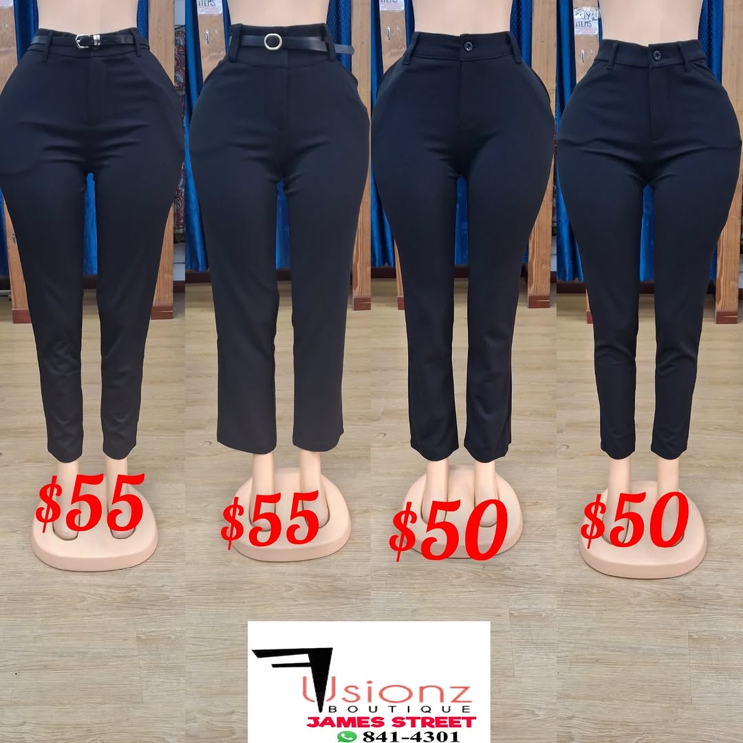 Work Pants from $50 at Fusionz Boutique James Street
