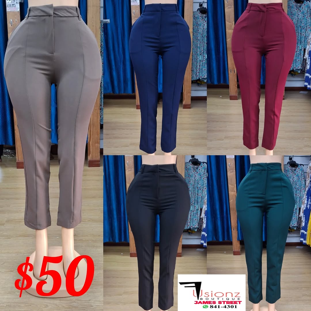 Work Pants from $50 at Fusionz Boutique James Street