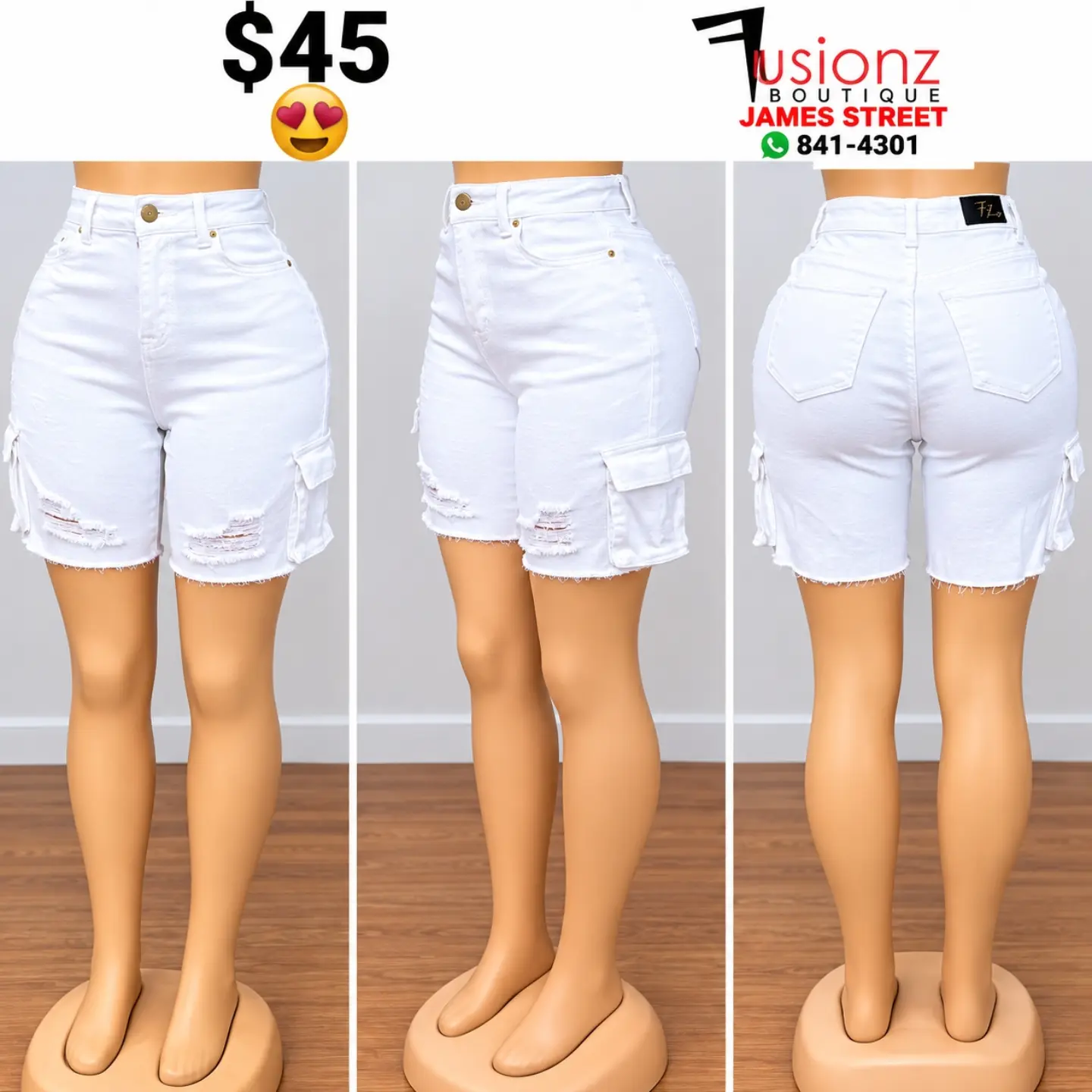 Fusionz Boutique — Cargo Jeans & Denim Shorts from $40