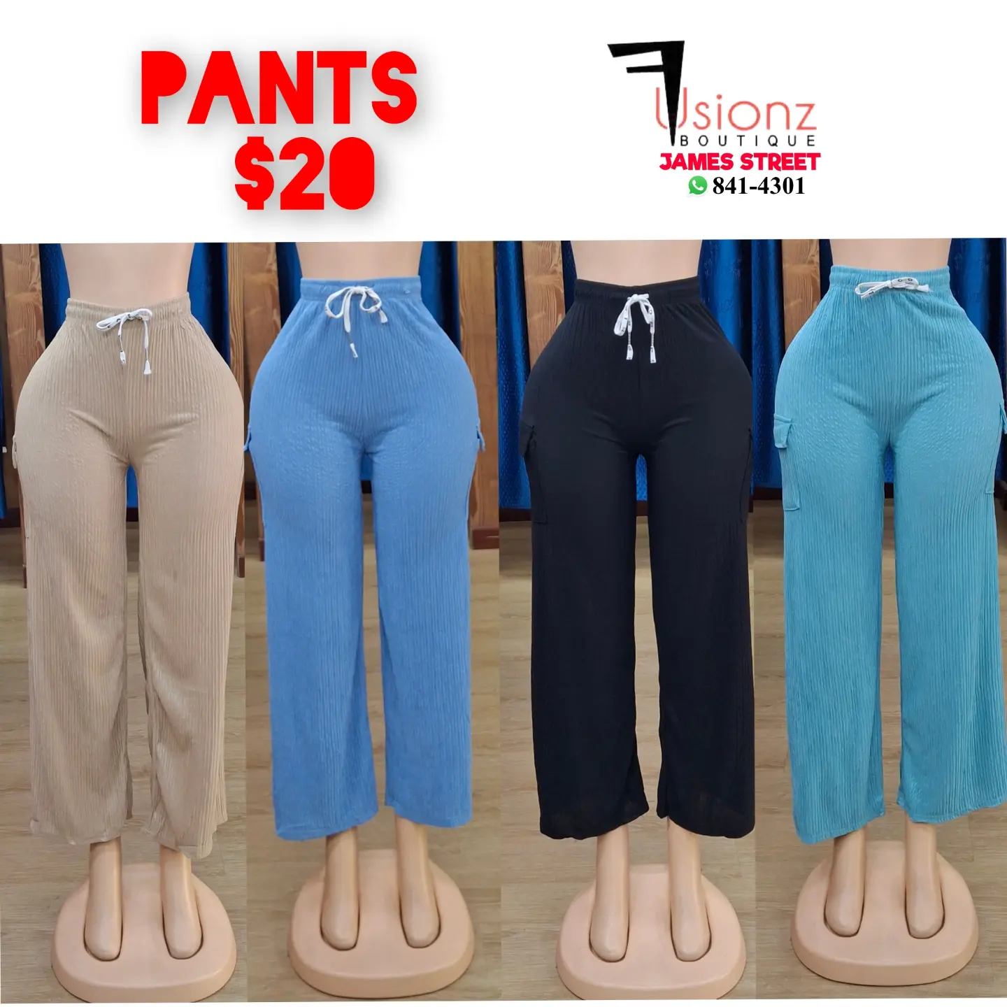 Fusionz Boutique — Cargo Jeans & Denim Shorts from $40