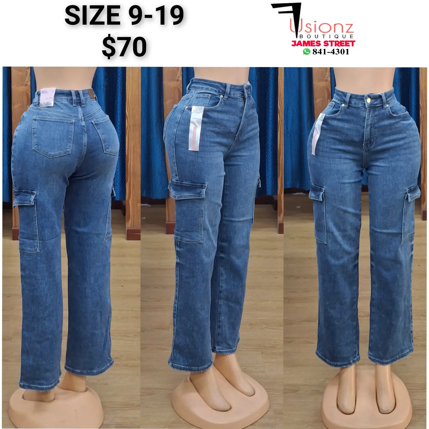 Fusionz Boutique — Cargo Jeans & Denim Shorts from $40