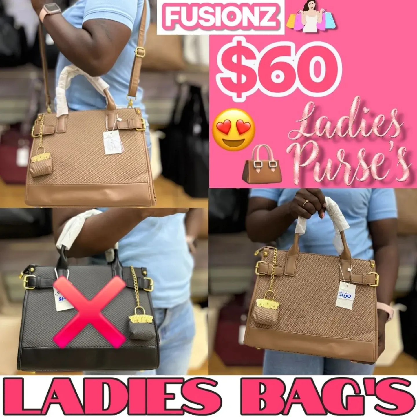 Fusionz Ladies Bags & Purses Sale – From $60 to $75