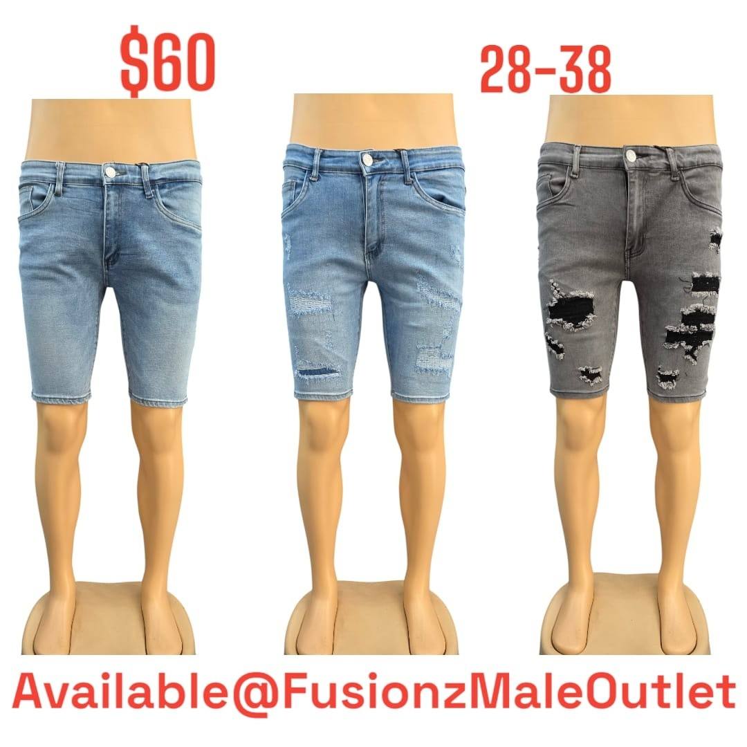 Men's Denim Shorts – From $60 at Fusionz Male Outlet