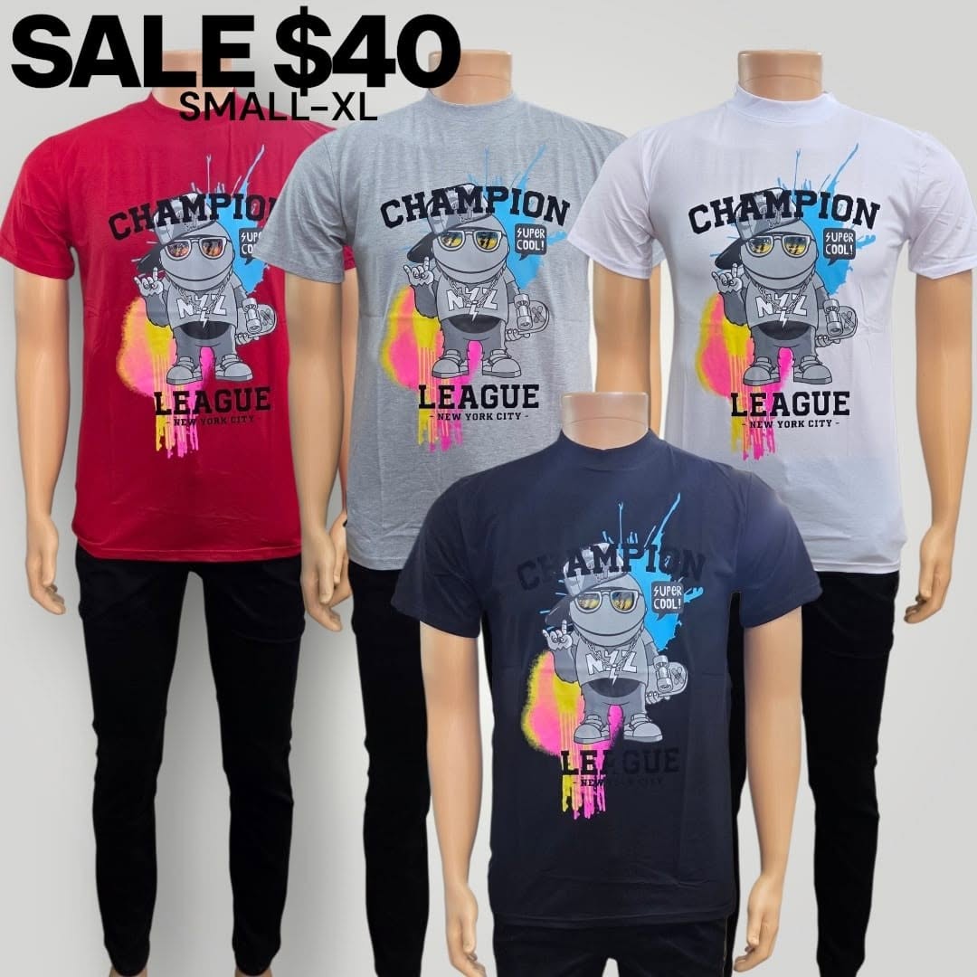 T-Shirts from $30 & Graphic Shirts $40 – New Arrivals at Fusionz Male Outlet