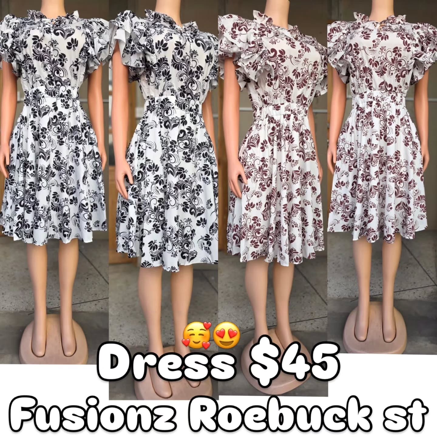 Fusionz Boutique Dresses from $45 – Roebuck Street