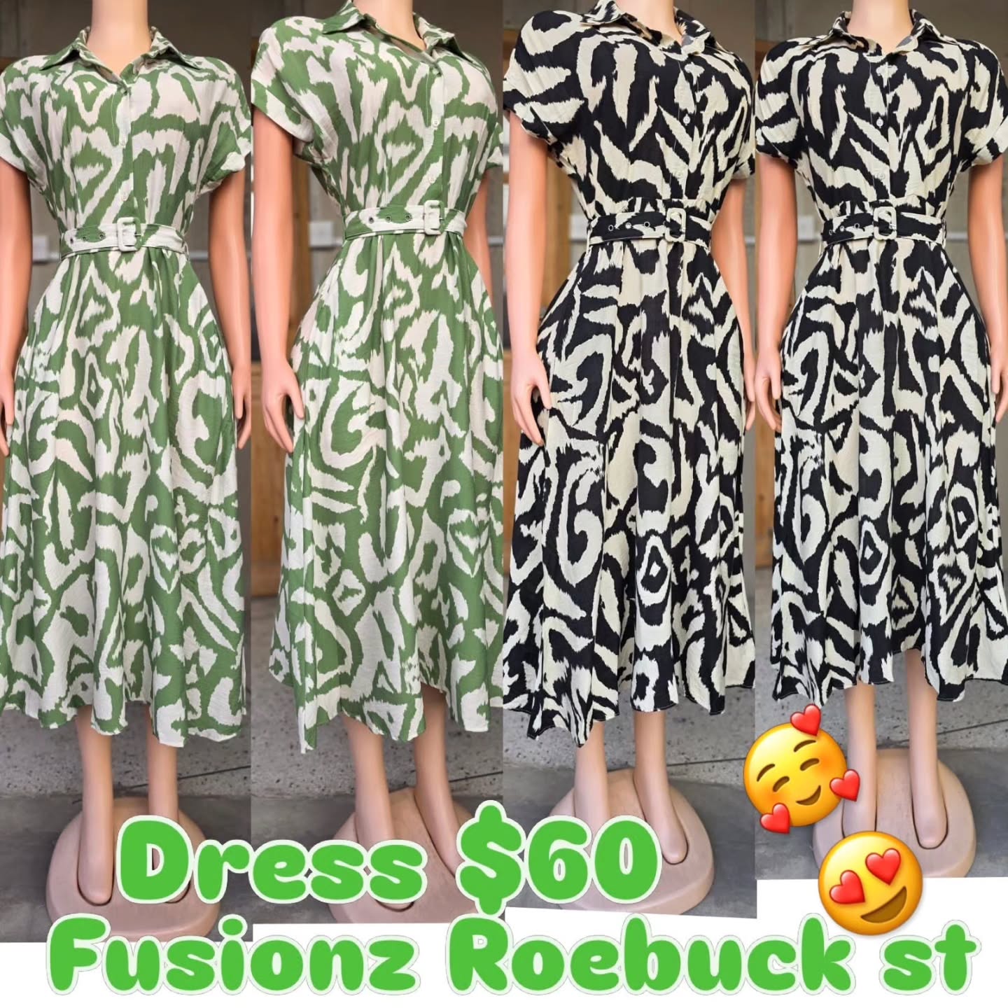 Fusionz Boutique Dresses from $45 – Roebuck Street