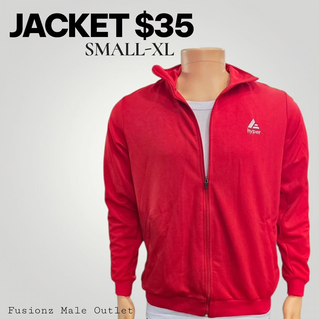 Jackets & Track Pants Sale at Fusionz Men Store – $35 Each