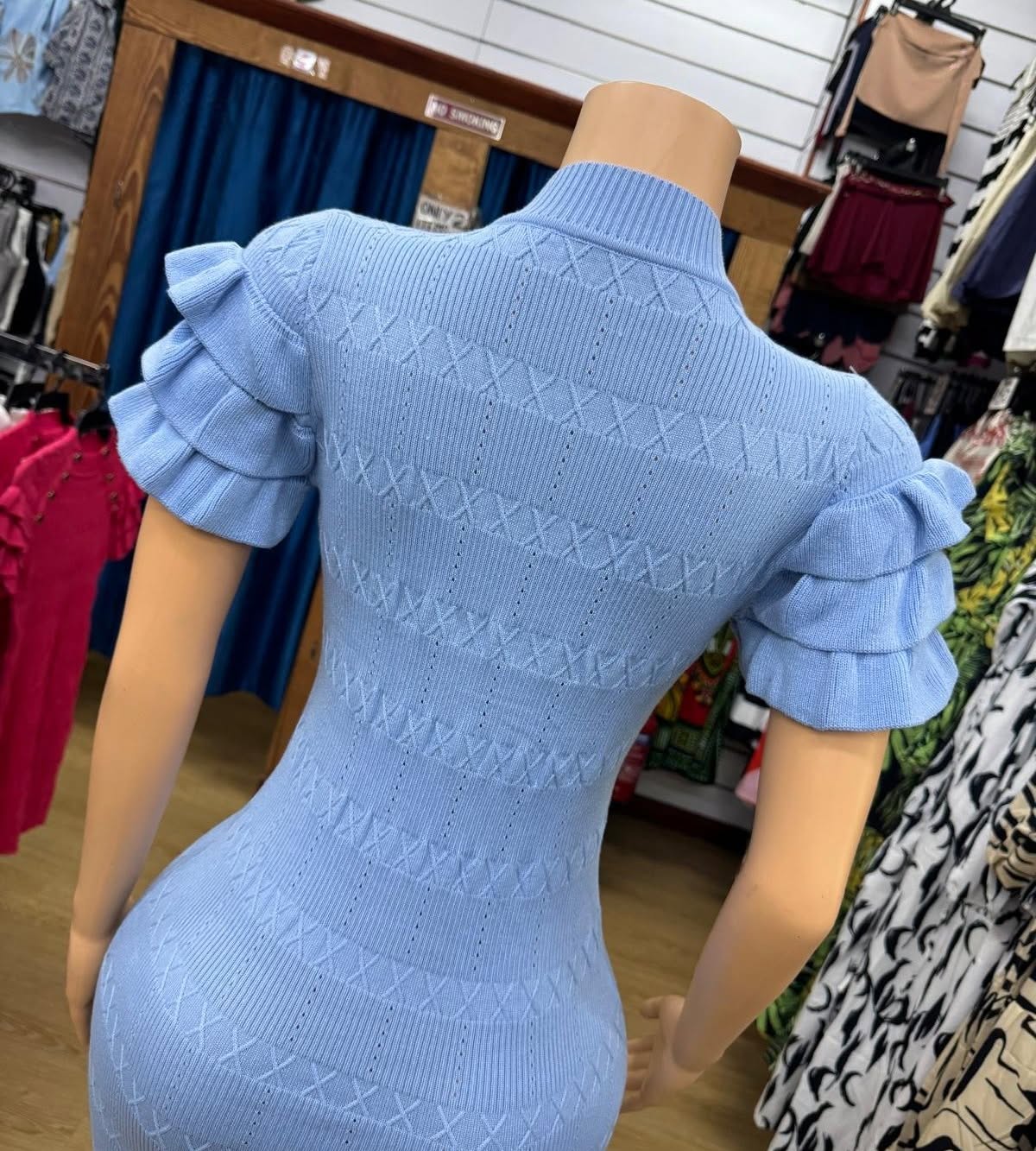Fusionz Boutique Sale – Knit Ruffle Dresses Now $25 (Was $50)