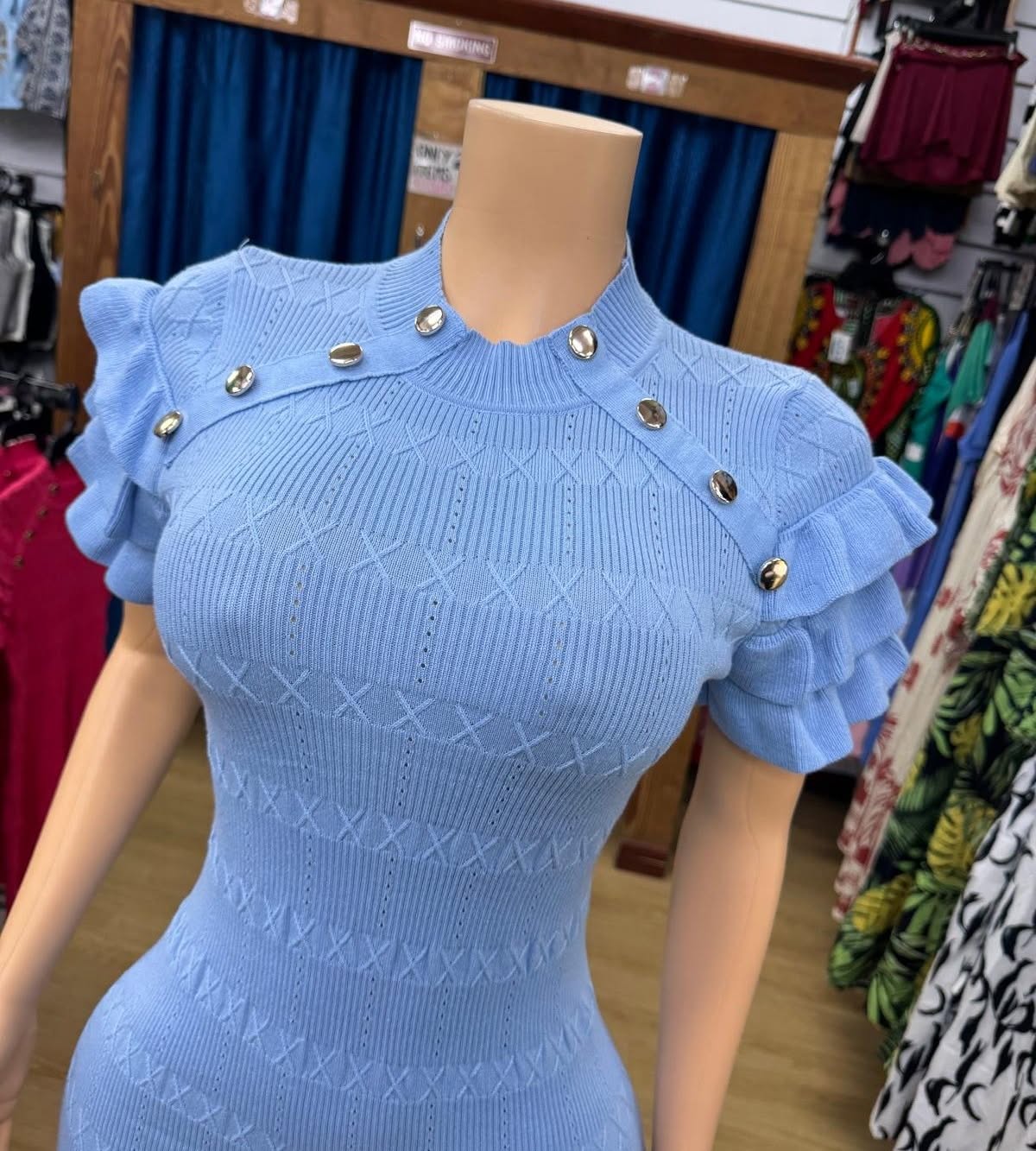 Fusionz Boutique Sale – Knit Ruffle Dresses Now $25 (Was $50)