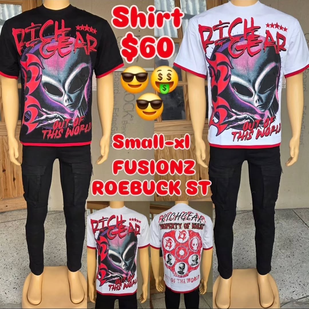 Graphic T-Shirts at $60 – Small to XL | Fusionz Roebuck St