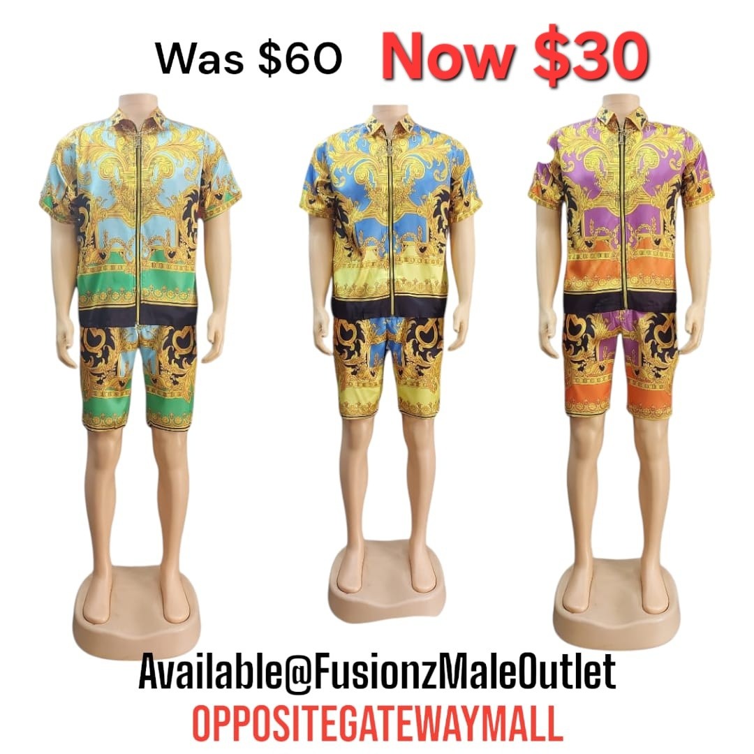 Fusionz Male Outlet – Full Suits $30 & Shirts Now $15