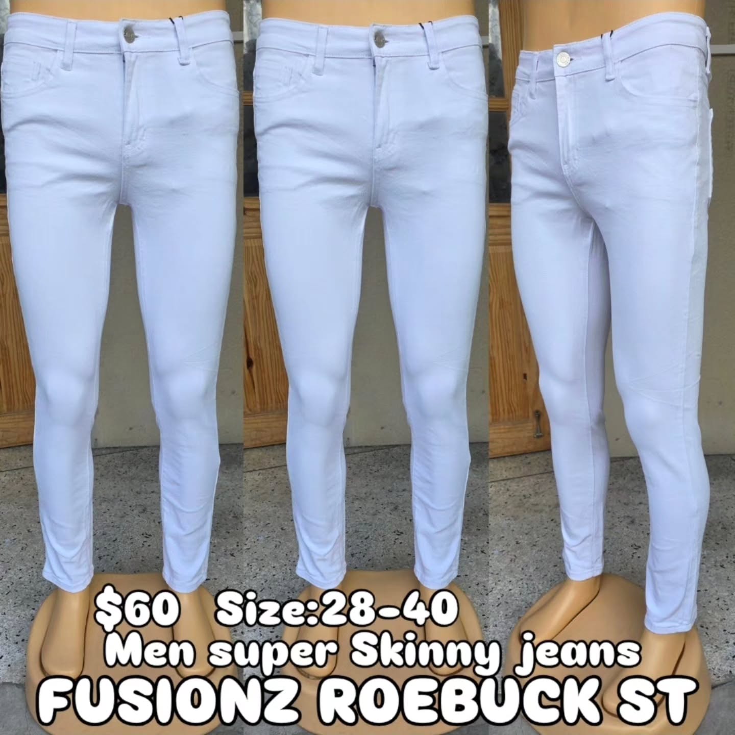 New Arrivals – Men's Jeans at Fusionz Roebuck St