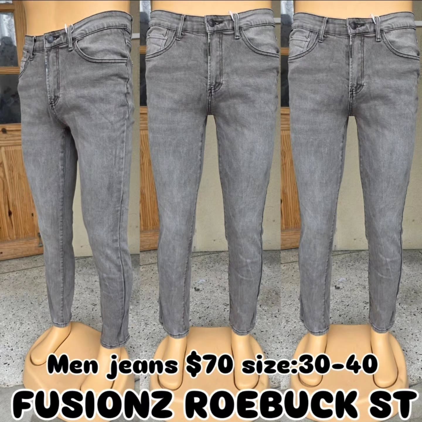 New Arrivals – Men's Jeans at Fusionz Roebuck St