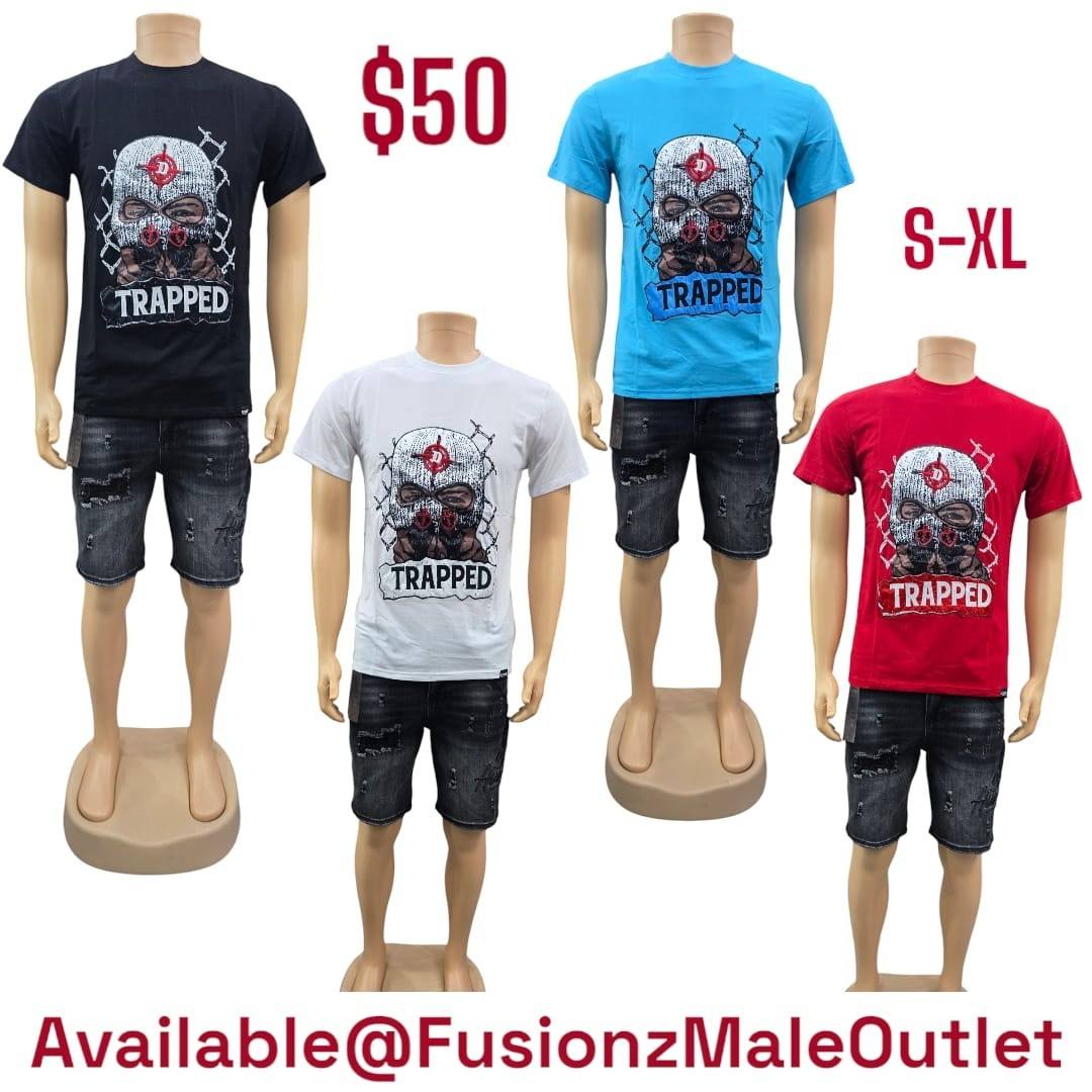 Men's Graphic Tees – $50 Each at Fusionz Male Outlet