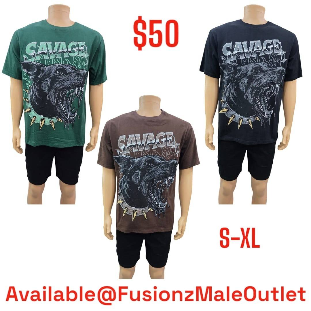 Men's Graphic Tees – $50 Each at Fusionz Male Outlet