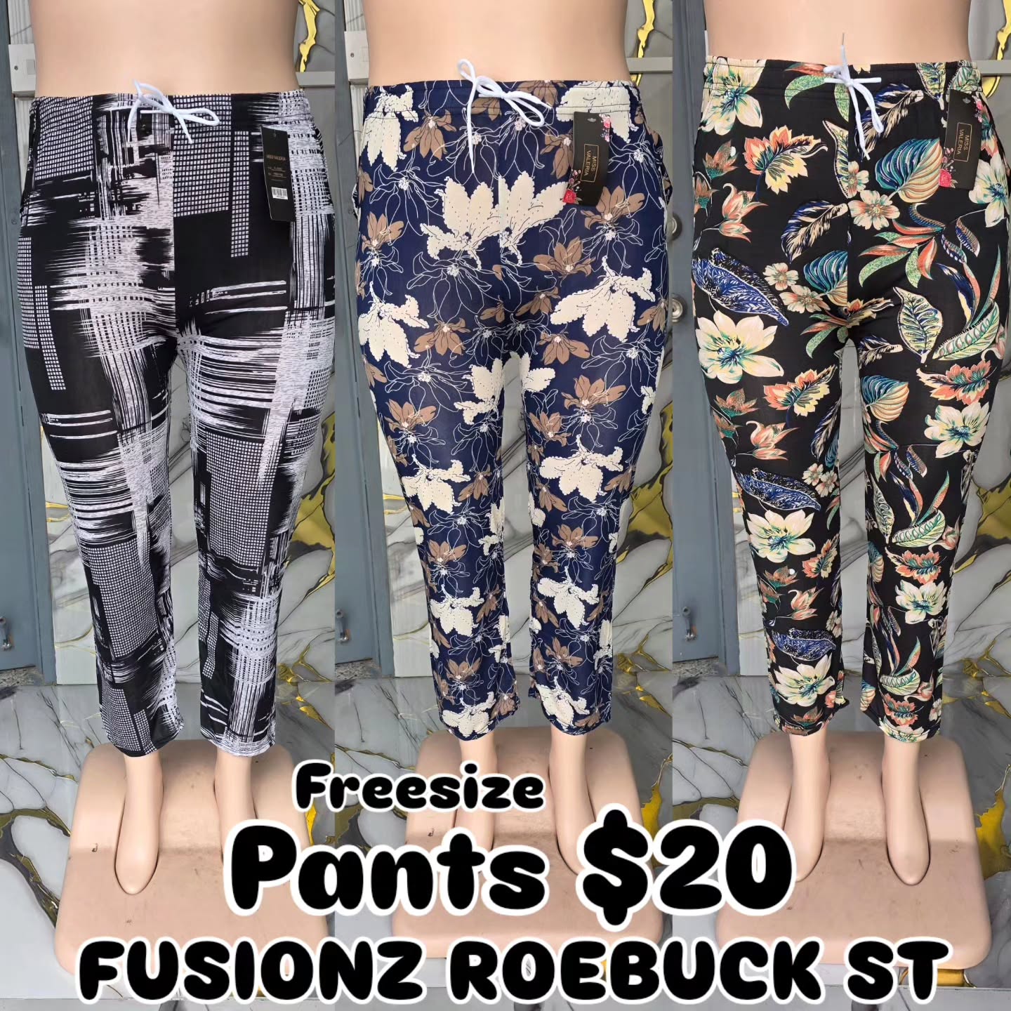 Fusionz Roebuck St: Pants from $20-$25