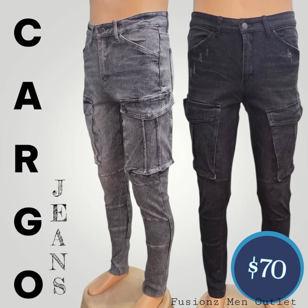 Cargo Pants & Cargo Jeans Sale – $60 at Fusionz Man Store