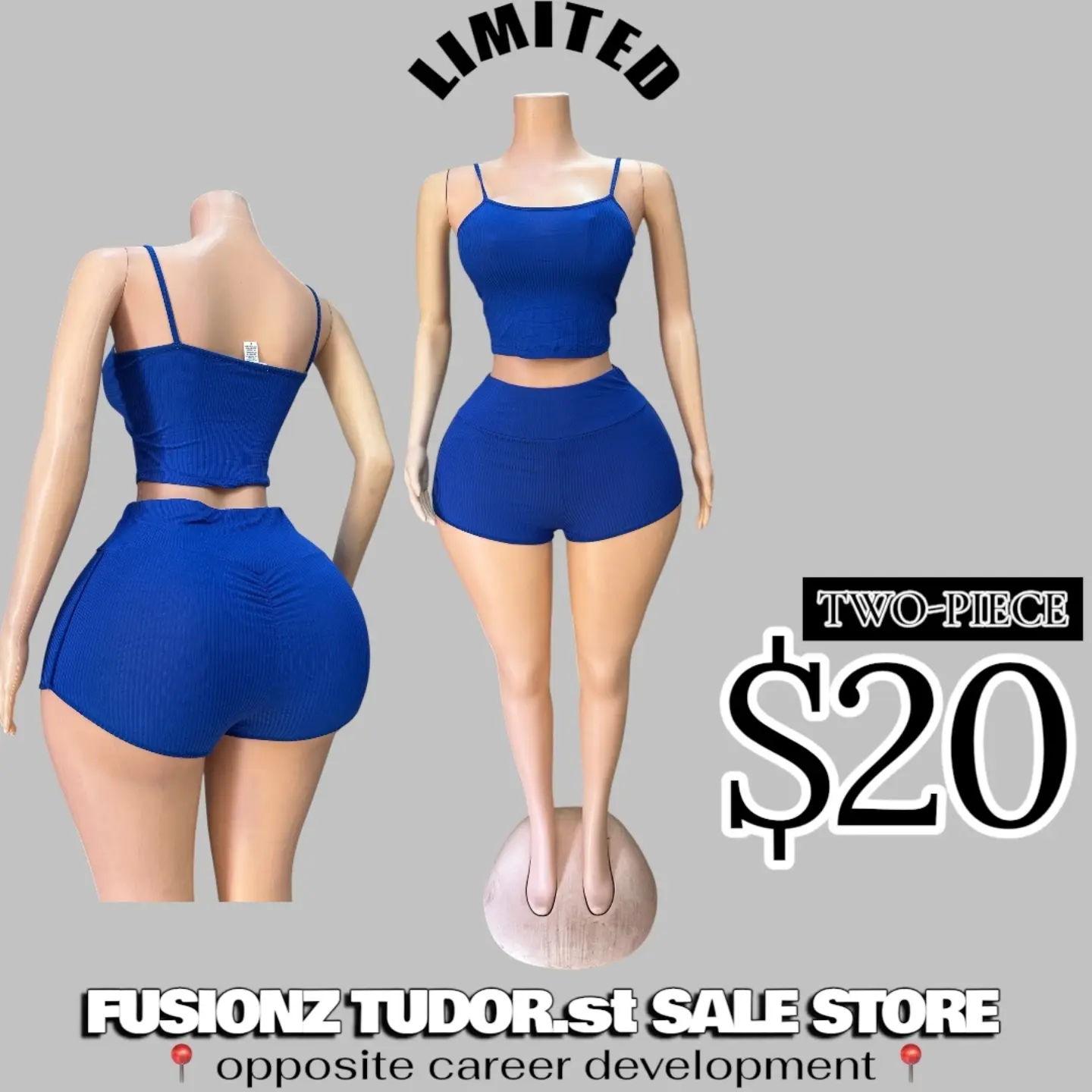 Limited Two-Piece Sets for $20 at Fusionz Tudor St Sale Store