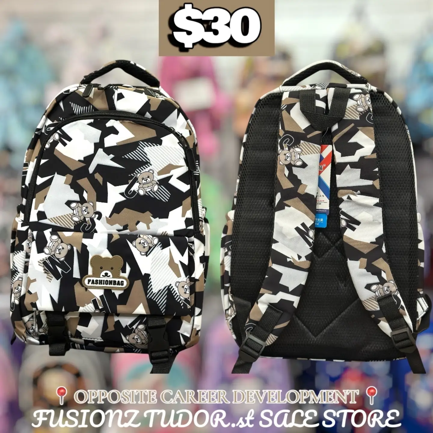 Fusionz Tudor St Sale Store – Fashion Backpacks at $30